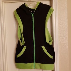 Pawstar sleeveless wolf hoodie